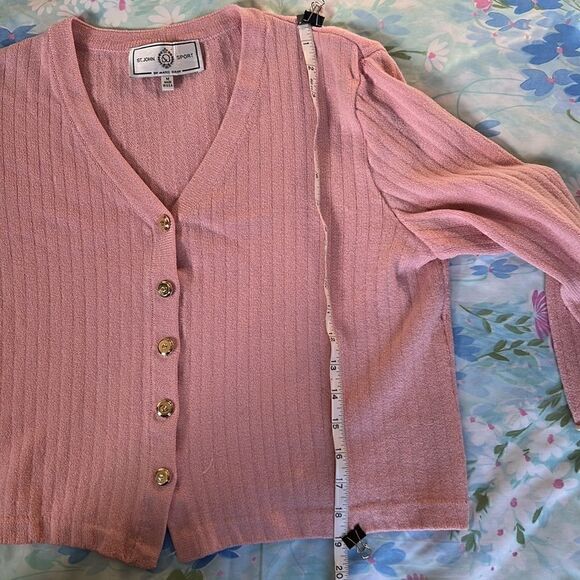 St. John Sport By Marie Gray Cardi - Picture 6 of 11